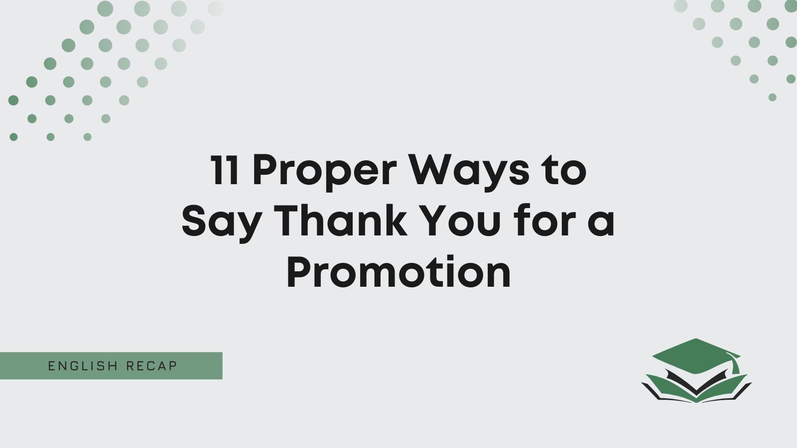 sample of thank you speech for promotion